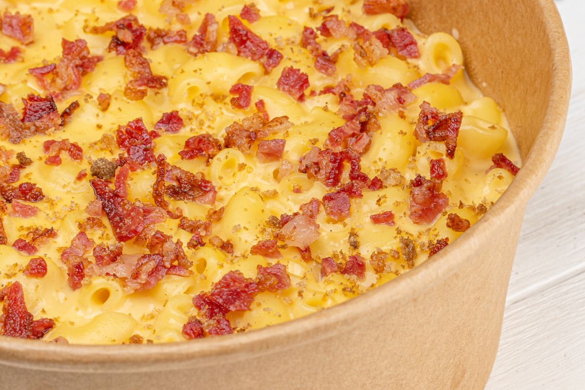 BBQ Pork Mac and Cheese