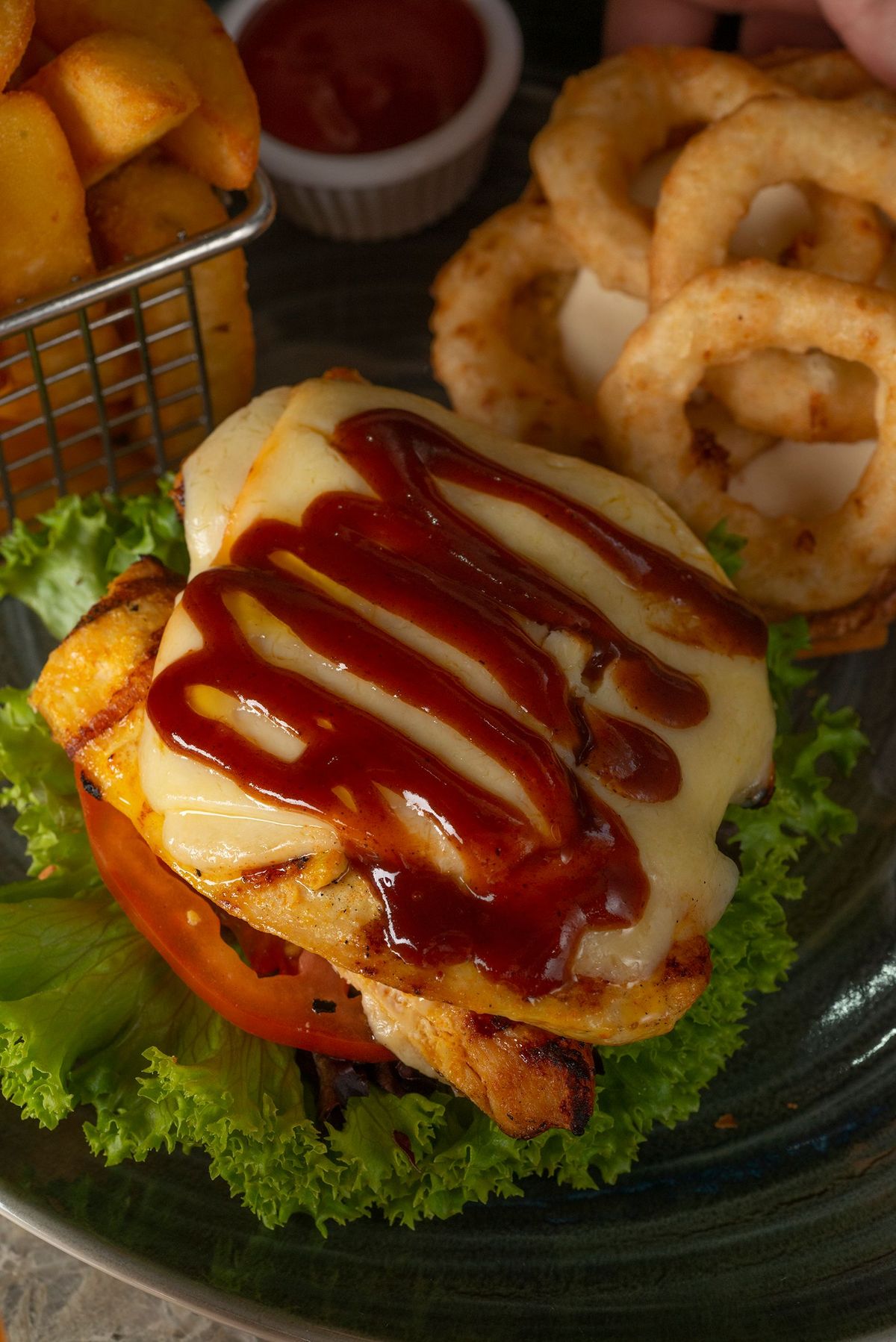 BBQ Rotisserie Chicken Sandwiches