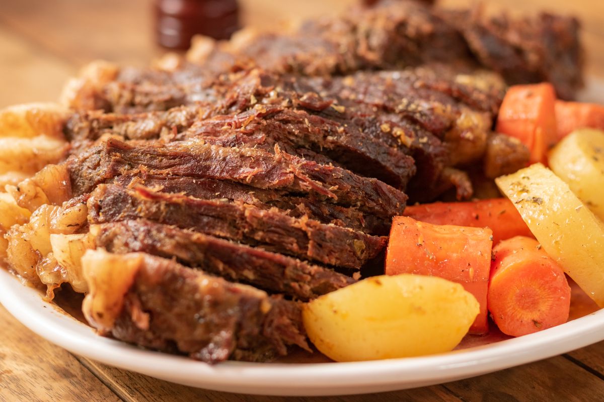 Braised Chuck Roast with Root Vegetables