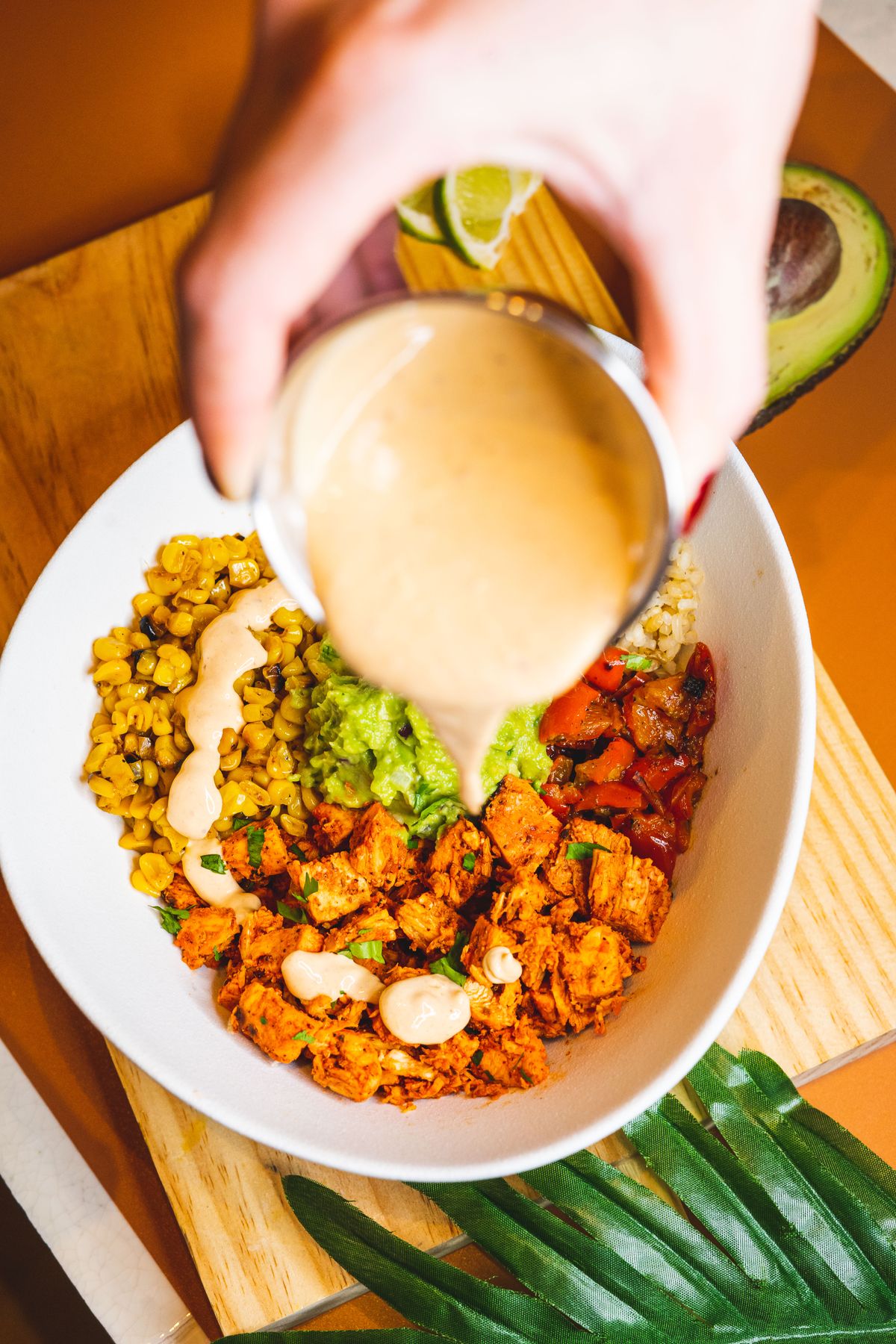 Buffalo Chicken Ranch Bowls