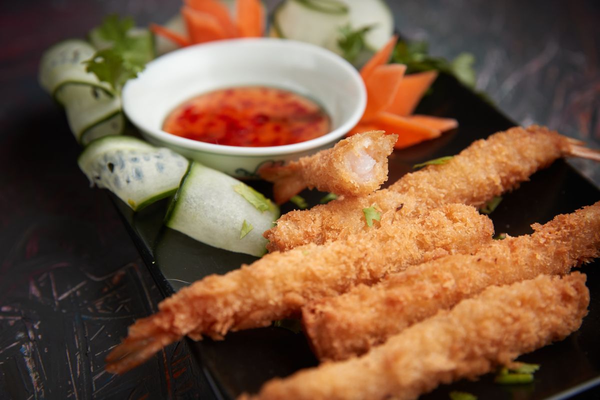 Coconut Shrimp with Sweet Chili Dip