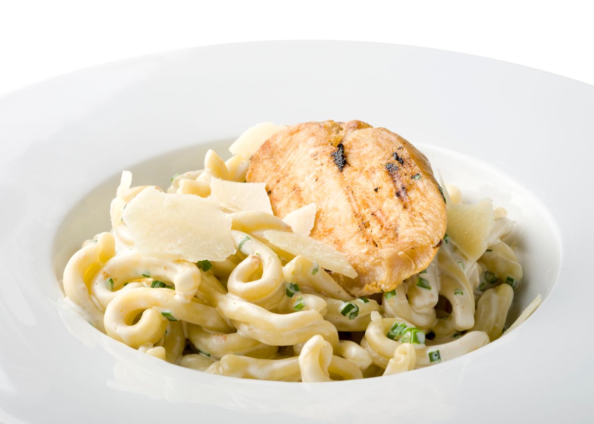 Creamy Pasta with Rotisserie Chicken
