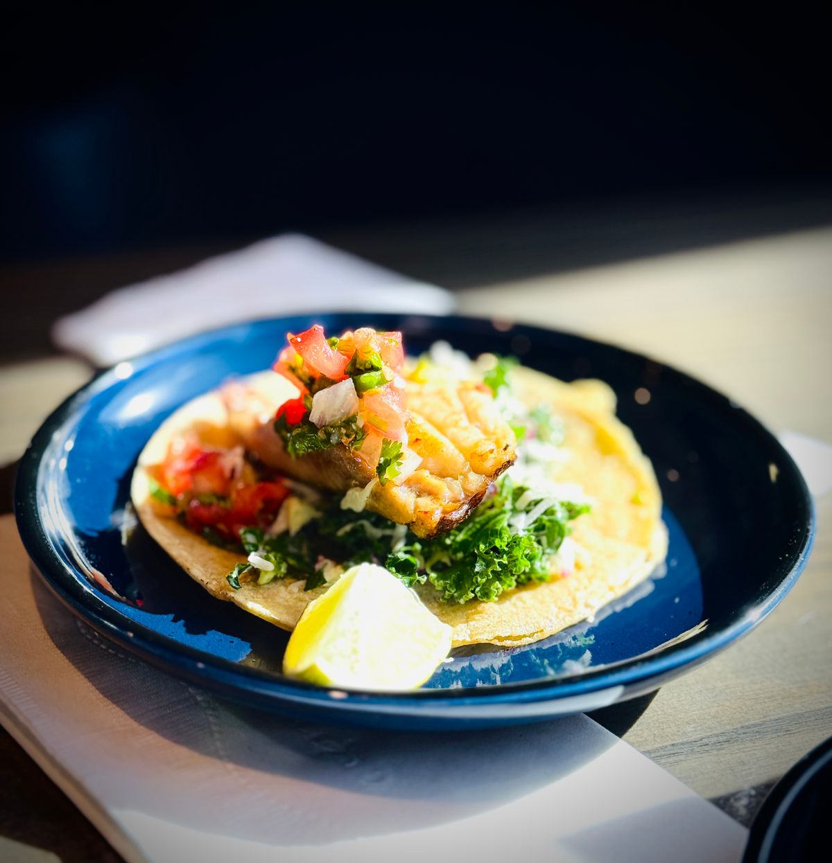 Crispy Baked Fish Tacos with Cilantro-Lime Rice
