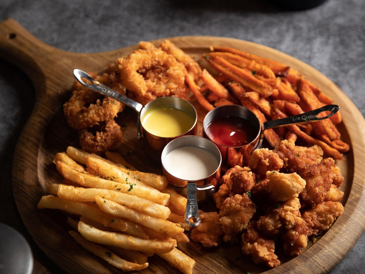 Crispy Oven-Baked Chicken Tenders with Sweet Potato Fries