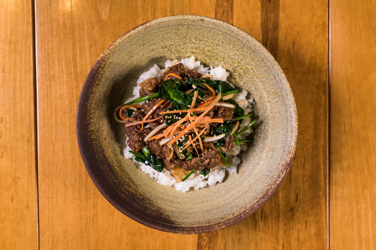 Easy Ground Beef Bulgogi Bowls
