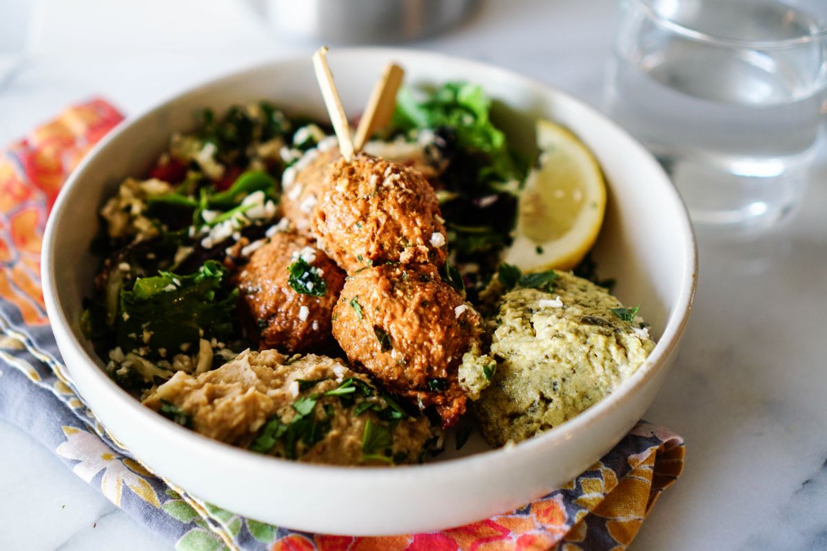 Falafel Bowls with Tahini Sauce