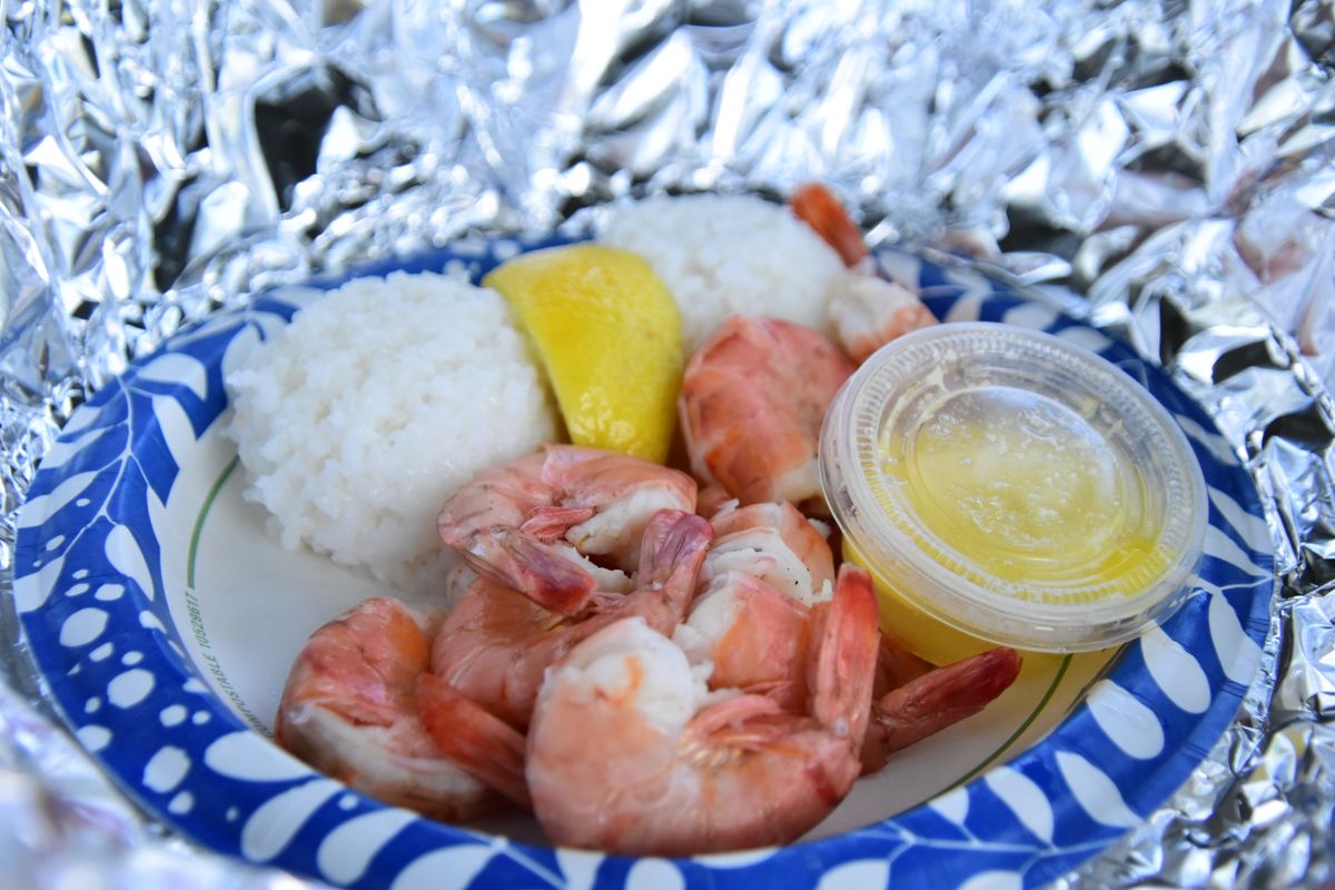 Garlic Butter Shrimp with Lemon Rice Pilaf