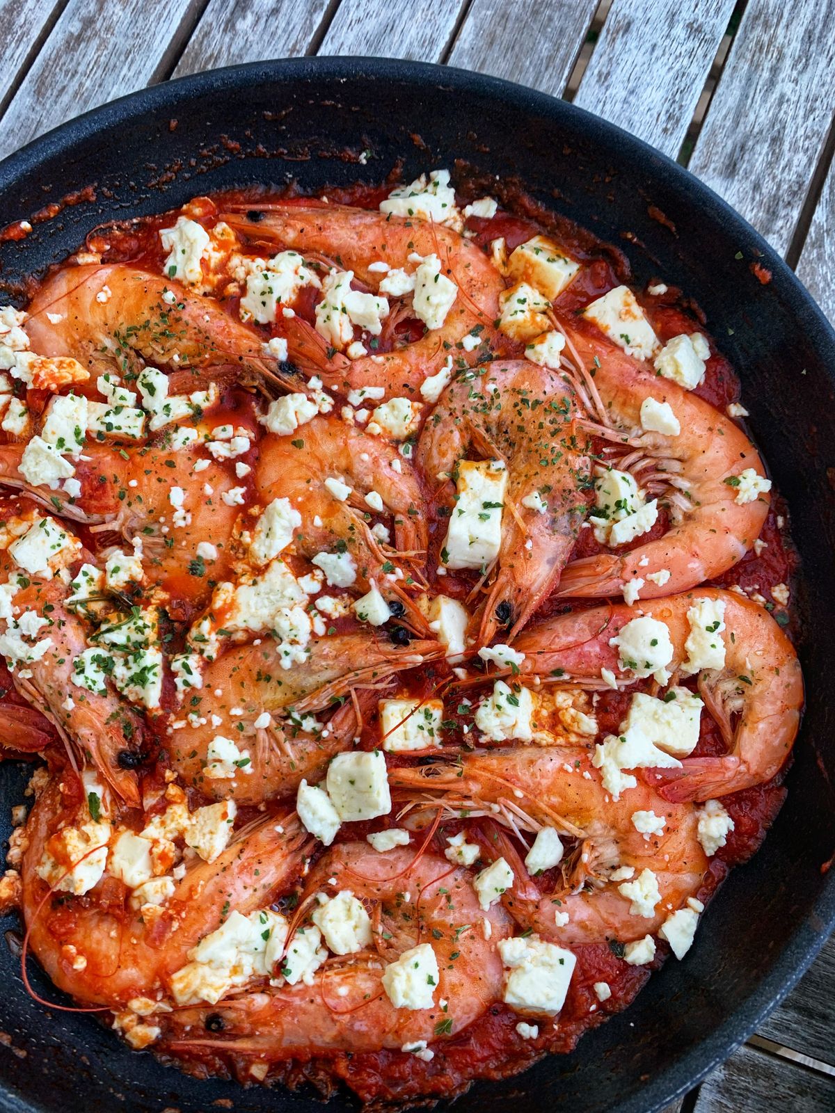 Greek Shrimp Saganaki