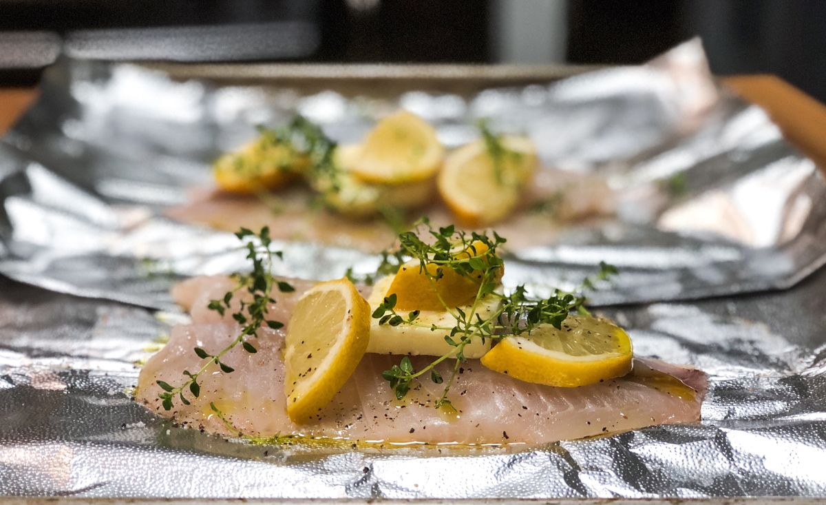 Lemon-Basil Salmon Foil Packets