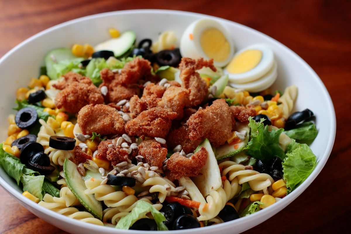 Mediterranean Chicken and Orzo Salad