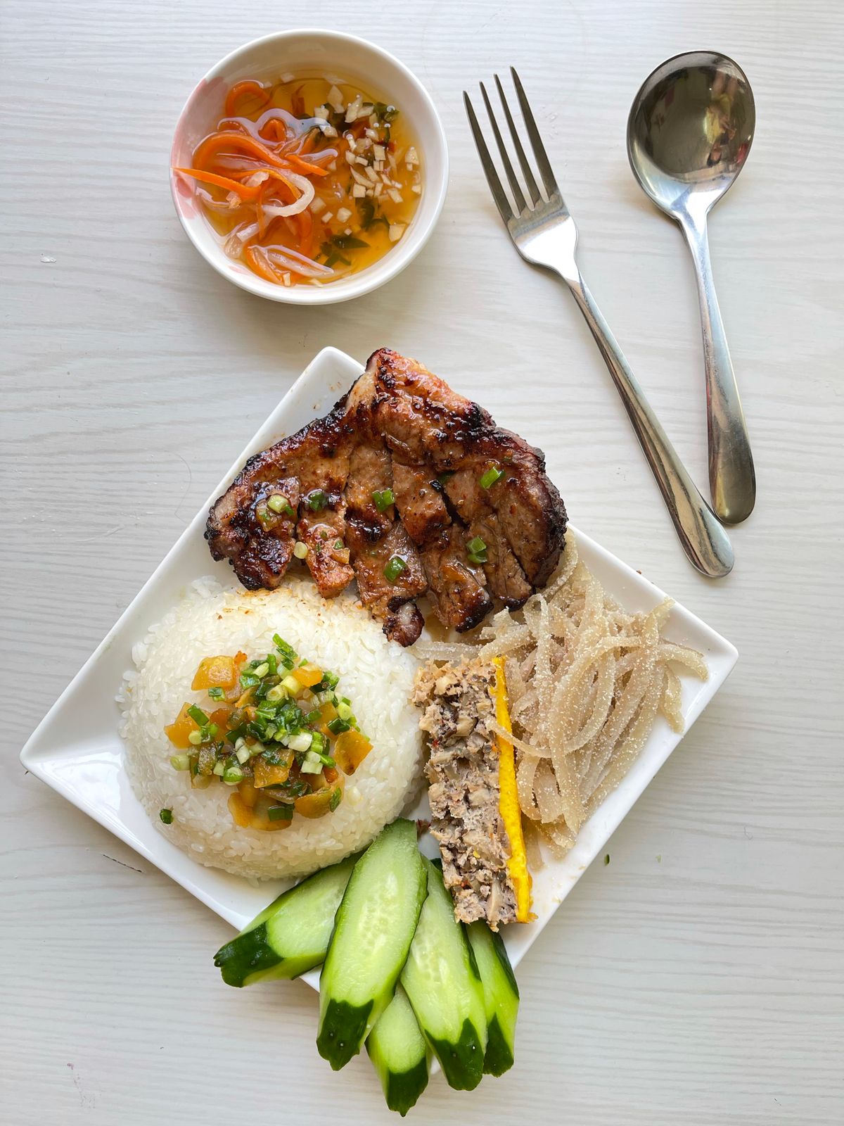 Pork Banh Mi Bowls with Pickled Vegetables