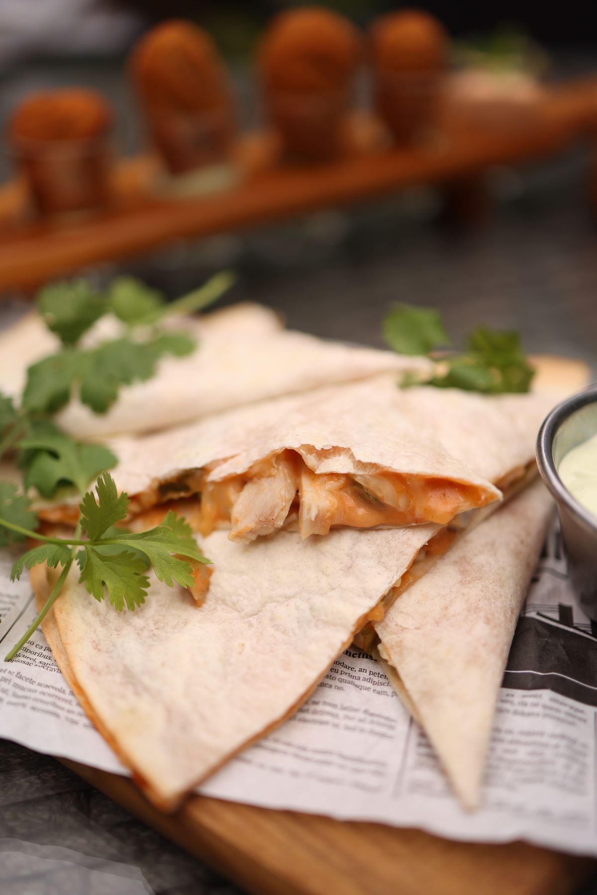 Rotisserie Chicken Quesadillas