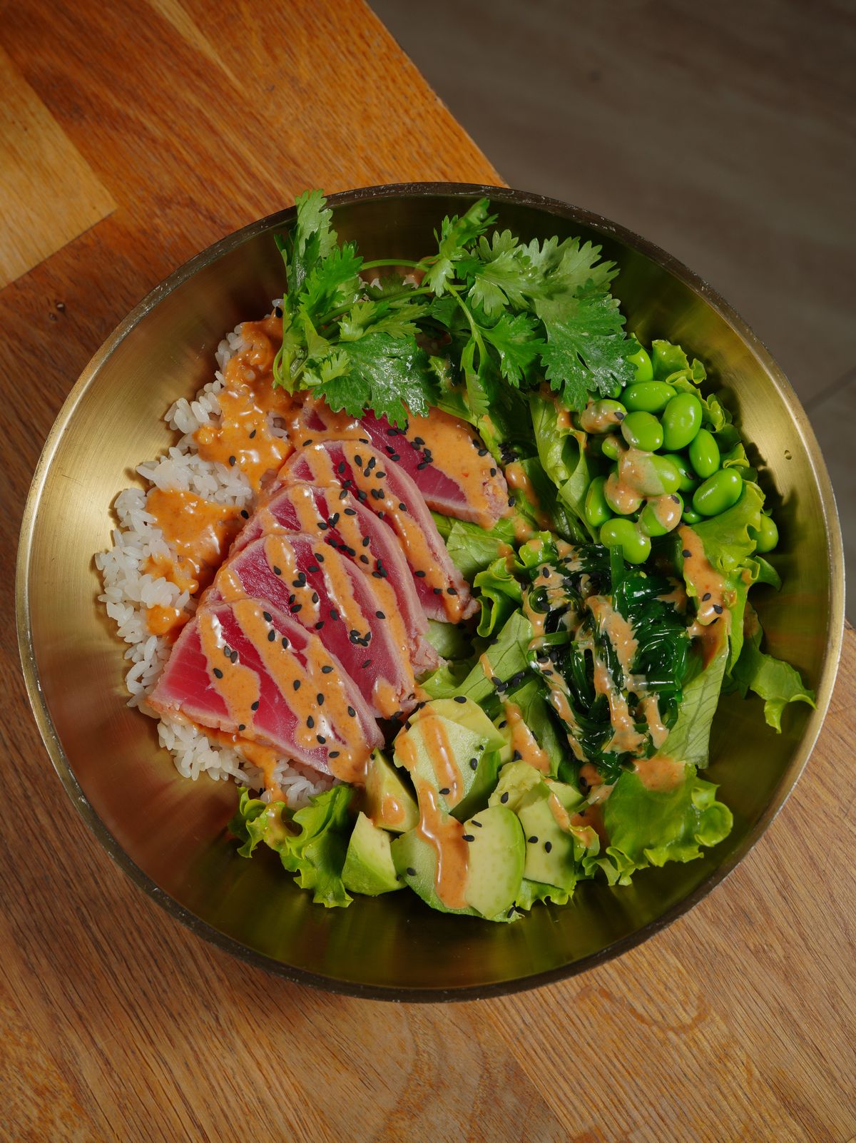 Seared Sesame Tuna Rice Bowls